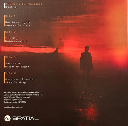ASC & Aural Imbalance : Duality (2x12", Album, Ltd, S/Edition, Mul)