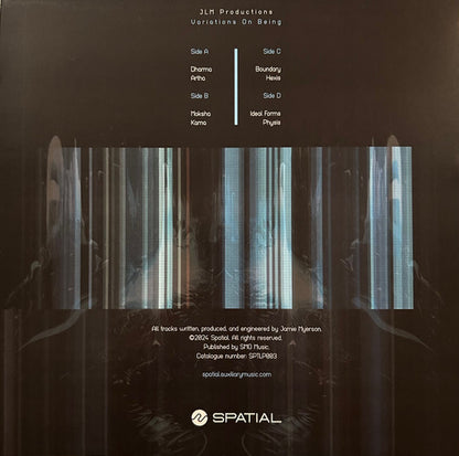 JLM Productions : Variations On Being (2x12", Album, Ltd, S/Edition, Col)