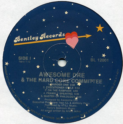 Awesome Dré And The Hardcore Committee : You Can't Hold Me Back (LP, Album)