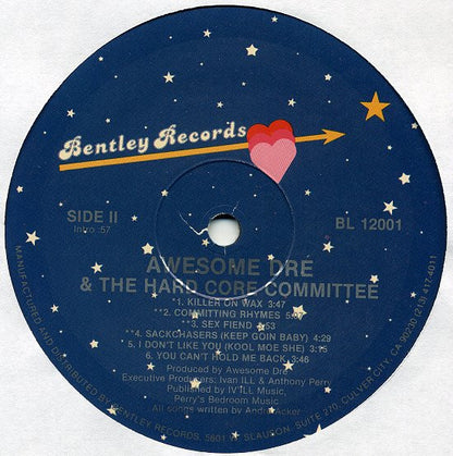 Awesome Dré And The Hardcore Committee : You Can't Hold Me Back (LP, Album)