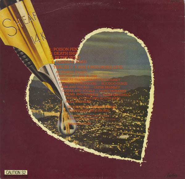 Hoodoo Gurus : Poison Pen (12", Single)
