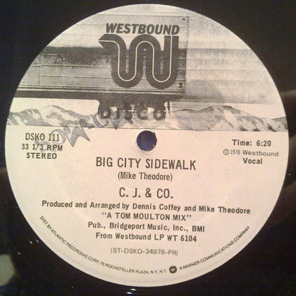 C.J. & Co : Big City Sidewalk (12", Promo)