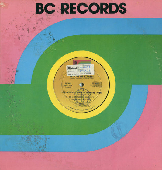 Brooklyn Express : Hollywood Party (Getting High) (12")