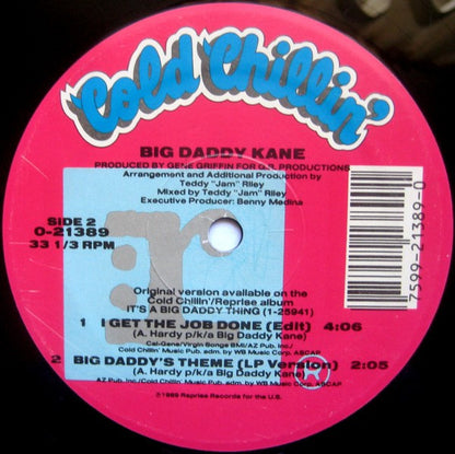 Big Daddy Kane : I Get The Job Done (12", Single)