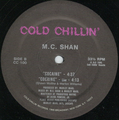 MC Shan : Jane, Stop This Crazy Thing (12")