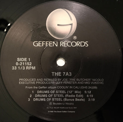 7A3 : Drums Of Steel (12", Maxi)