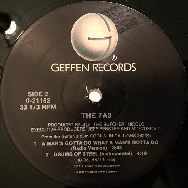 7A3 : Drums Of Steel (12", Maxi)