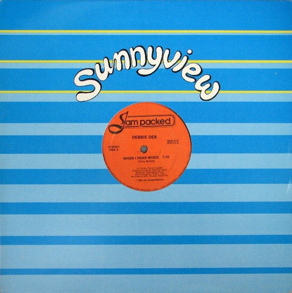 Debbie Deb : When I Hear Music (12")