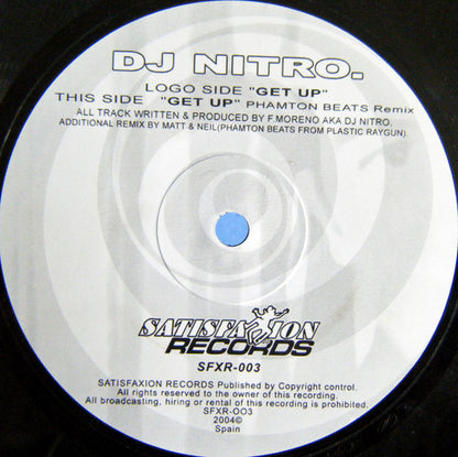 DJ Nitro : Get Up (12")