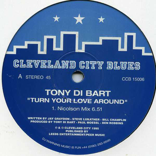 Tony Di Bart : Turn Your Love Around (12")