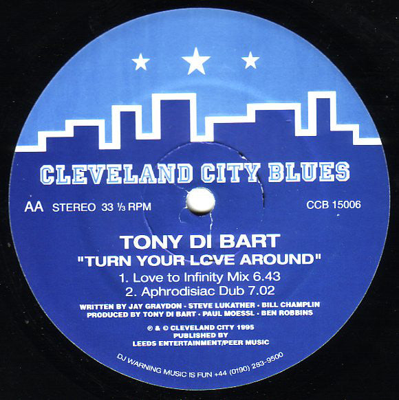 Tony Di Bart : Turn Your Love Around (12")