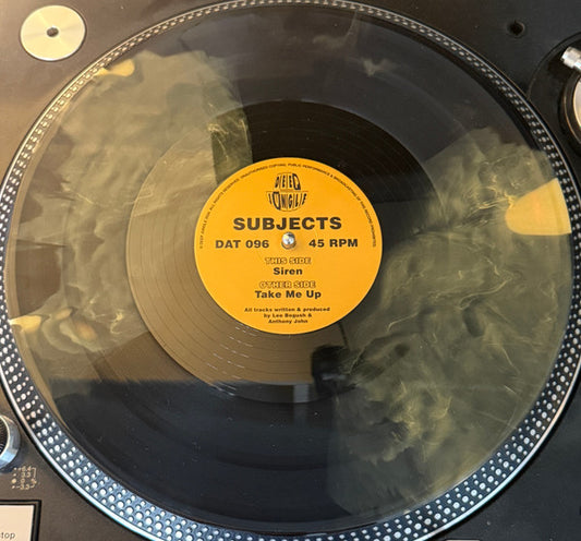Subjects (5) : Take Me Up / Siren  (12", S/Edition, Mix)