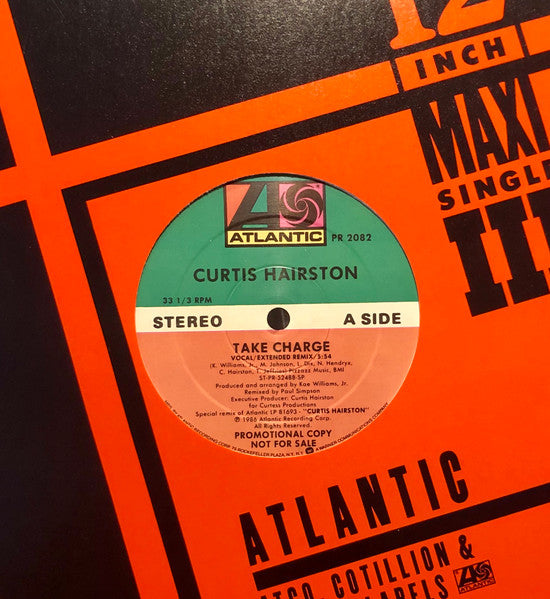 Curtis Hairston : Take Charge (12", Promo)
