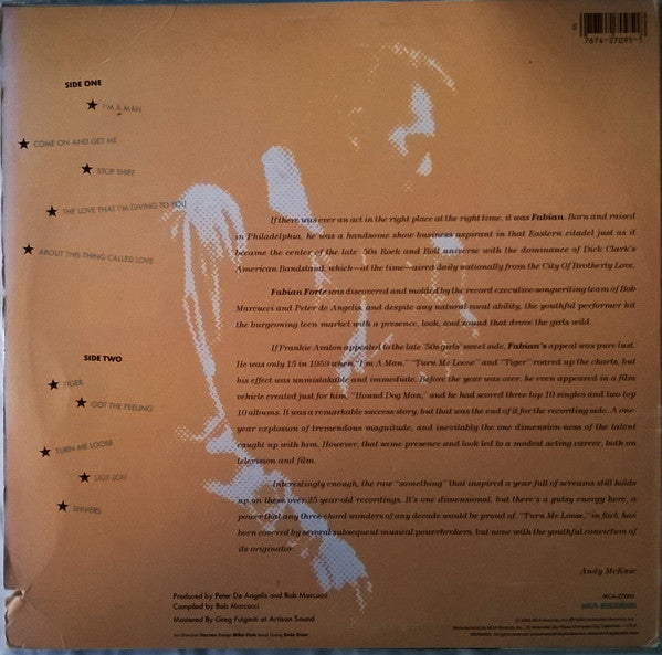 Fabian (6) : Best Of Fabian (LP, Comp)