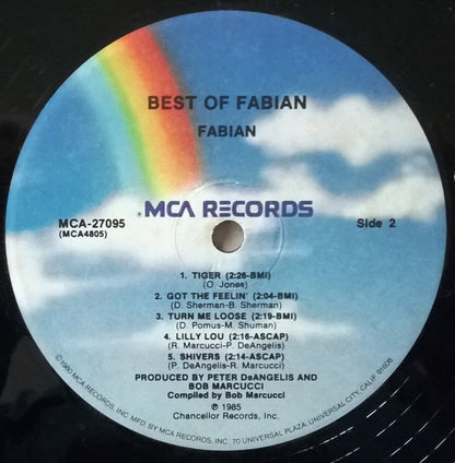 Fabian (6) : Best Of Fabian (LP, Comp)