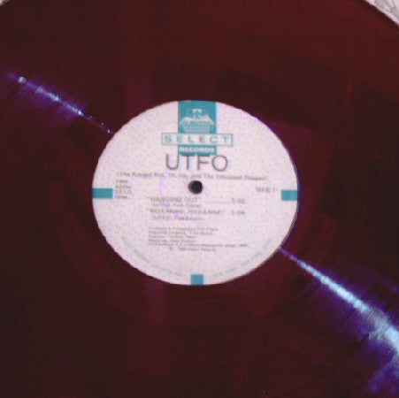 U.T.F.O.* : Hanging Out / Roxanne, Roxanne (12", Red)