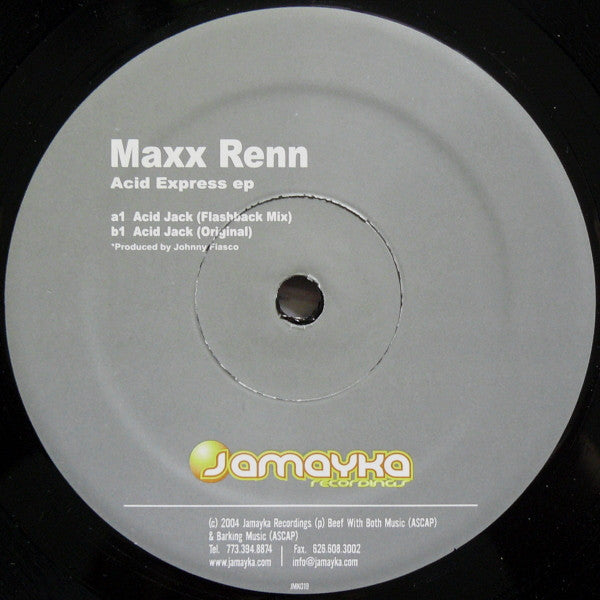 Maxx Renn : Acid Express (12")
