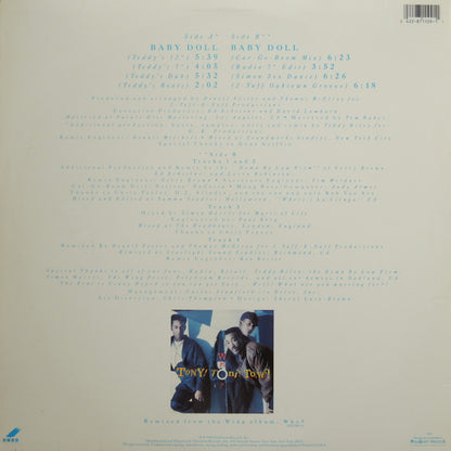Tony! Toni! Toné! : Baby Doll (12", Single)