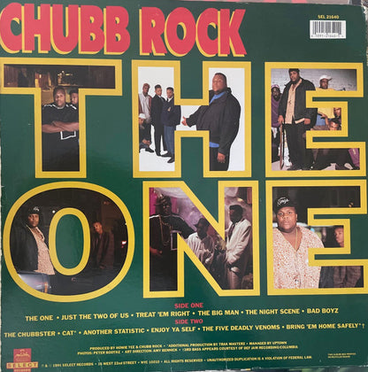 Chubb Rock : The One (LP, Album, Promo)