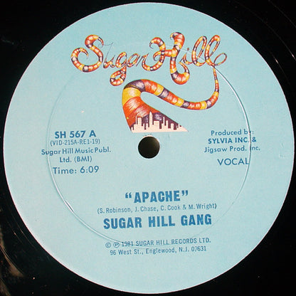 Sugar Hill Gang* : Apache (12")