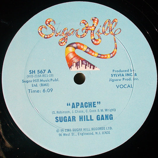 Sugar Hill Gang* : Apache (12")