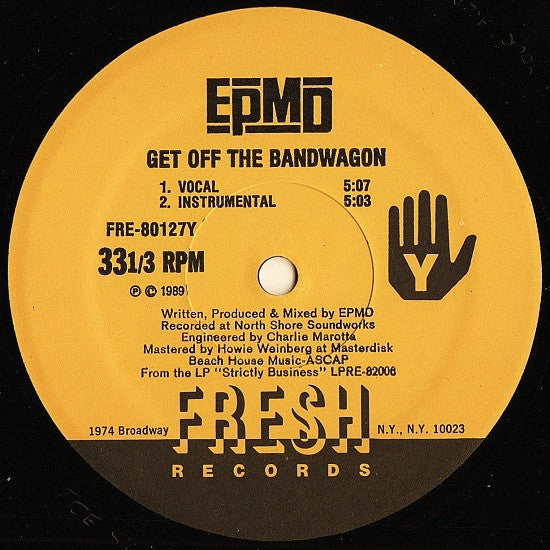 EPMD : I'm Housin' / Get Off The Bandwagon (12")