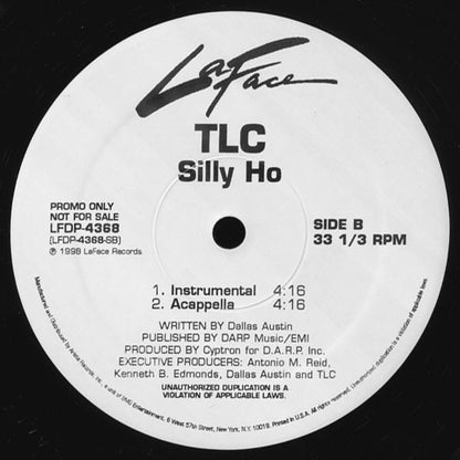 TLC : Silly Ho (12", Promo)