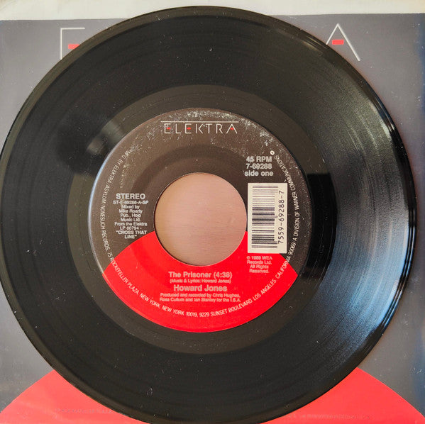 Howard Jones : The Prisoner (7", Single)