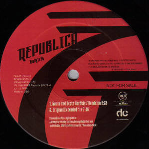 Republica : Ready To Go (12", Promo)