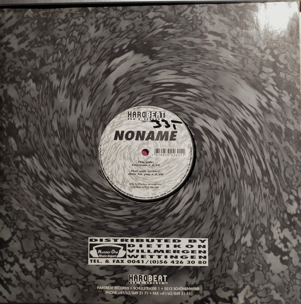Noname (10) : Emotions / Only For You (12")