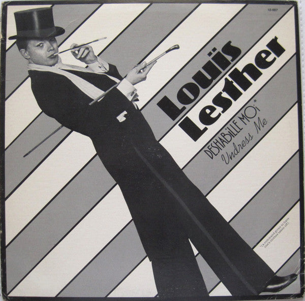 Louis Lesther : Deshabille Moi (12", Promo)
