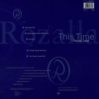 Rozalla : This Time I Found Love (12")