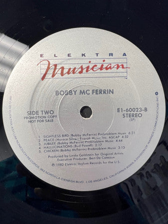 Bobby McFerrin : Bobby McFerrin (LP, Album, Promo, Spe)