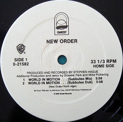 Englandneworder* : World In Motion... (12", Maxi)