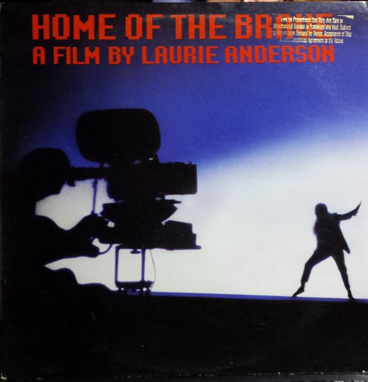 Laurie Anderson : Home Of The Brave (LP, Album, Spe)