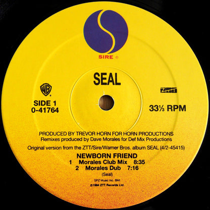 Seal : Newborn Friend (12", Single)