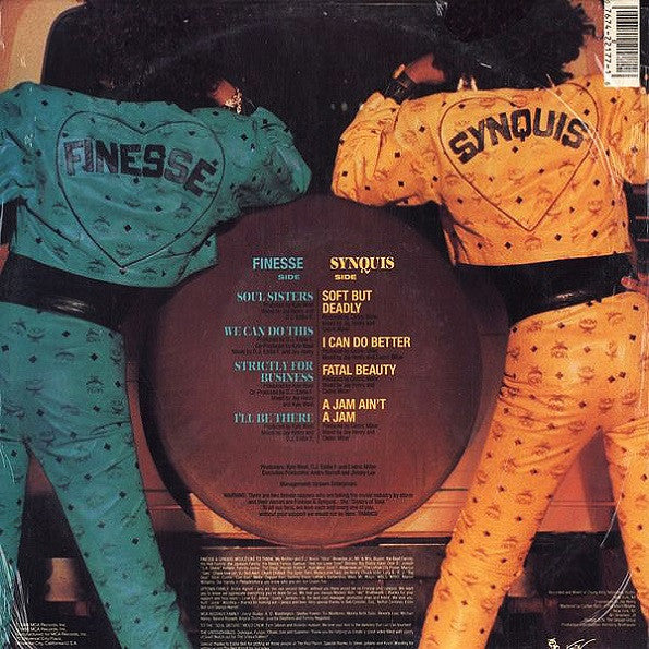 Finesse & Synquis : Soul Sisters (LP, Album, Pin)