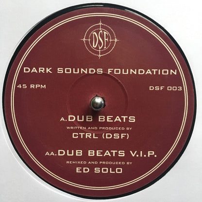 CTRL (2) : Dub Beats (12")