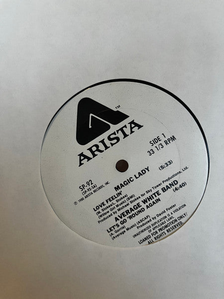 Magic Lady / Average White Band / Tom Browne / The Brecker Brothers : Love Feelin' / Let's Go 'Round Again / Funkin' For Jamaica (N.Y.) / You Ga (Ta Give It) (12", Promo)