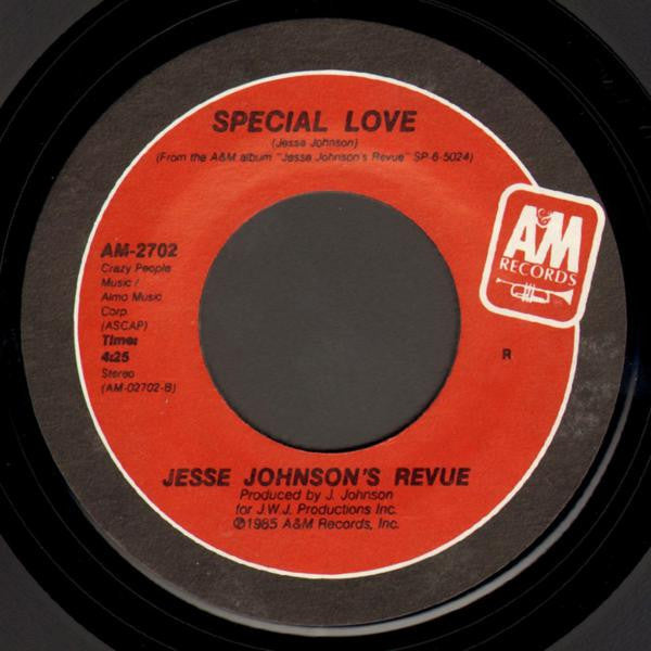 Jesse Johnson's Revue : Be Your Man (7", Styrene, R)