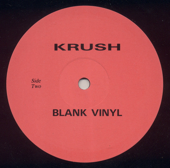 Krush : Walking On Sunshine (12", S/Sided, Promo, Smplr)