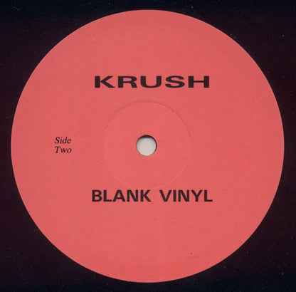 Krush : Walking On Sunshine (12", S/Sided, Promo, Smplr)