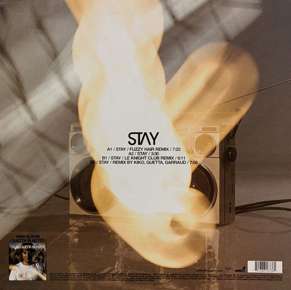 David Guetta : Stay (12")