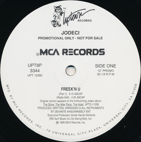 Jodeci : Freek'n U (12", Promo)