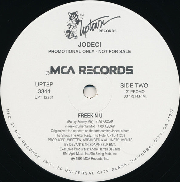 Jodeci : Freek'n U (12", Promo)