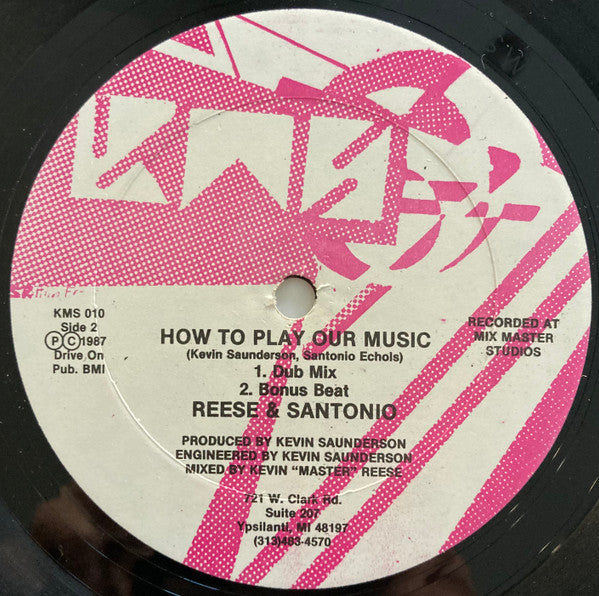 Reese & Santonio : The Sound (12")