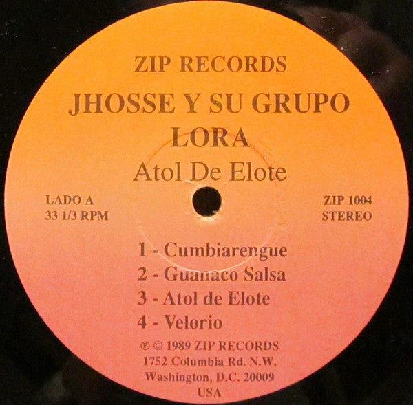 Jhosse Y Su Grupo Lora : Atol de Elote (LP, Album)