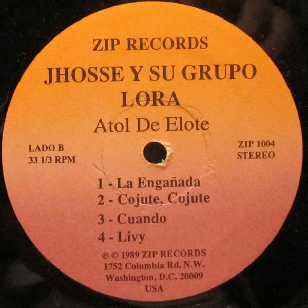 Jhosse Y Su Grupo Lora : Atol de Elote (LP, Album)