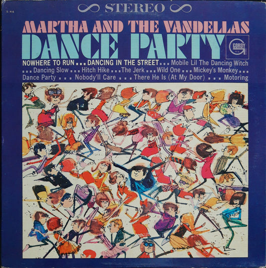 Martha Reeves & The Vandellas : Dance Party (LP, Album, Ind)
