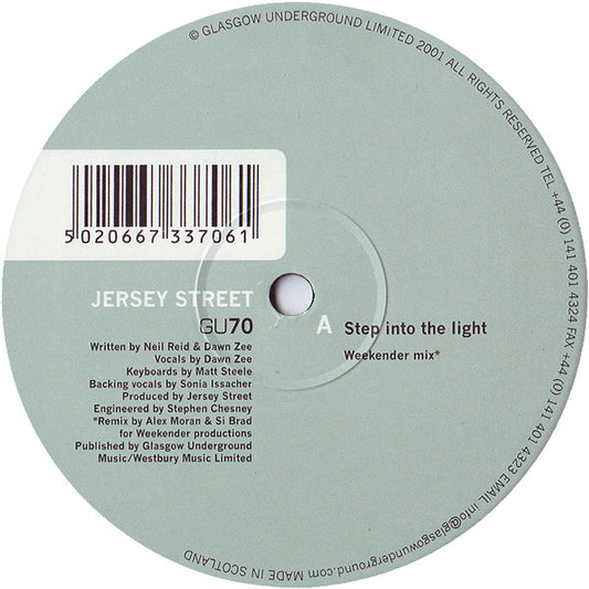 Jersey Street : Step Into The Light (12")